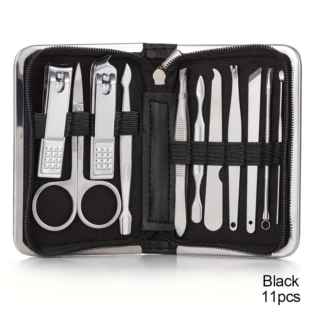 11/26pcs Stainless Steel Nail Clipper Set - Clickilix