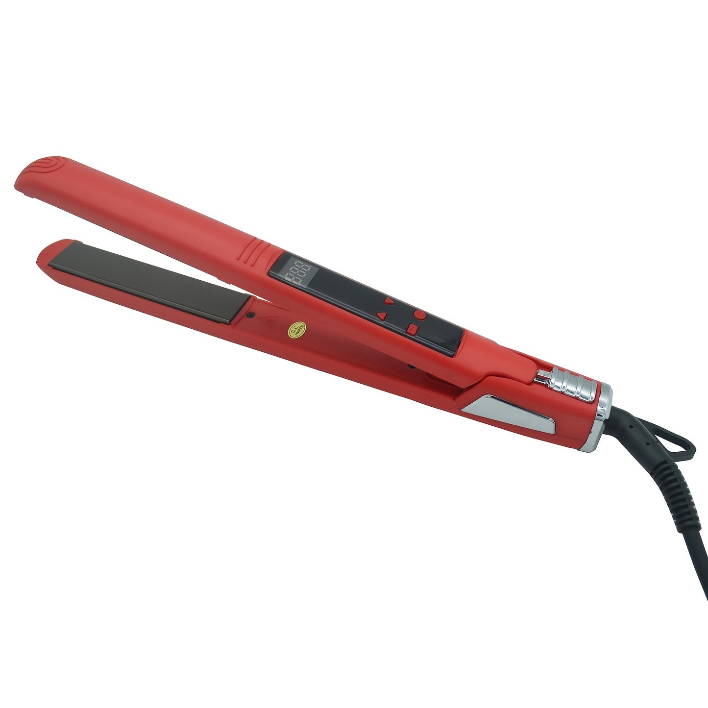 2-in-1 Tourmaline Hair Straightener – Flat & Curling Iron - Clickilix