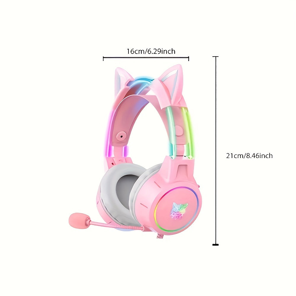ONIKUMA X15Pro Cat Ear Gaming Headset