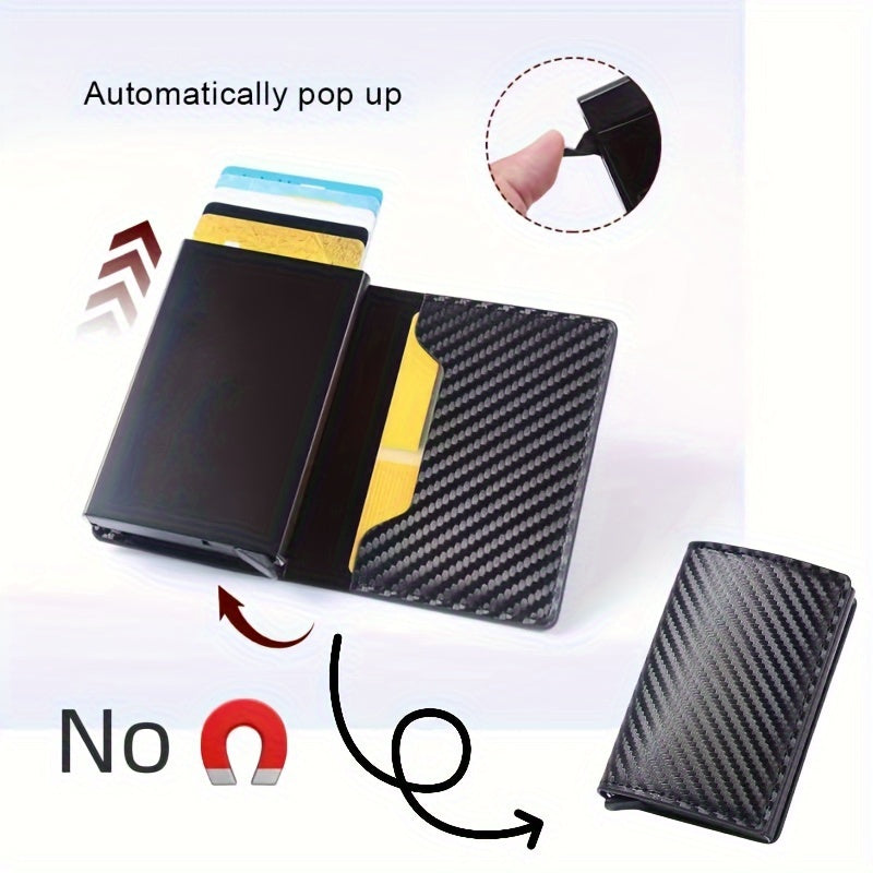 Men's RFID Blocking Card Holder – 6 Slots