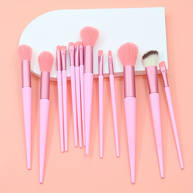 13pcs Soft Fluffy Makeup Brush Set