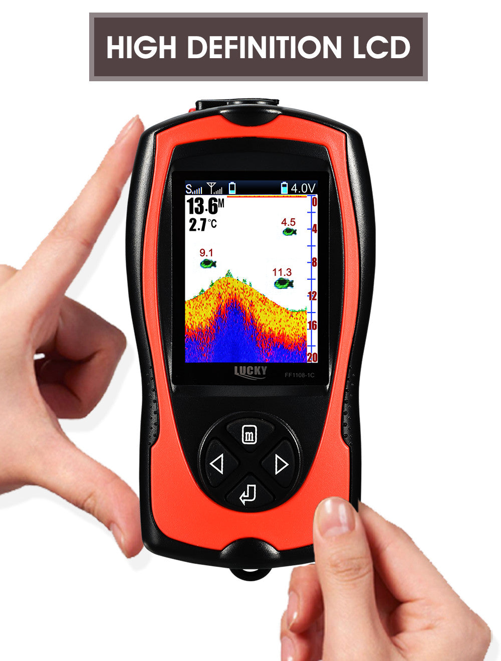 LUCKY Wireless Portable Fish Finder Sonar
