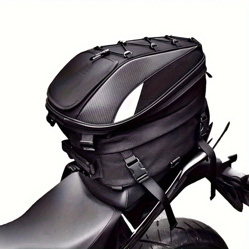 Waterproof Motorcycle Tail Bag & Helmet Backpack – Dual Use