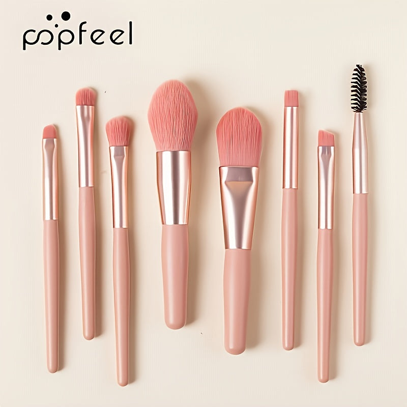 40-Color Eyeshadow & 8PC Brush Set for Women - Clickilix
