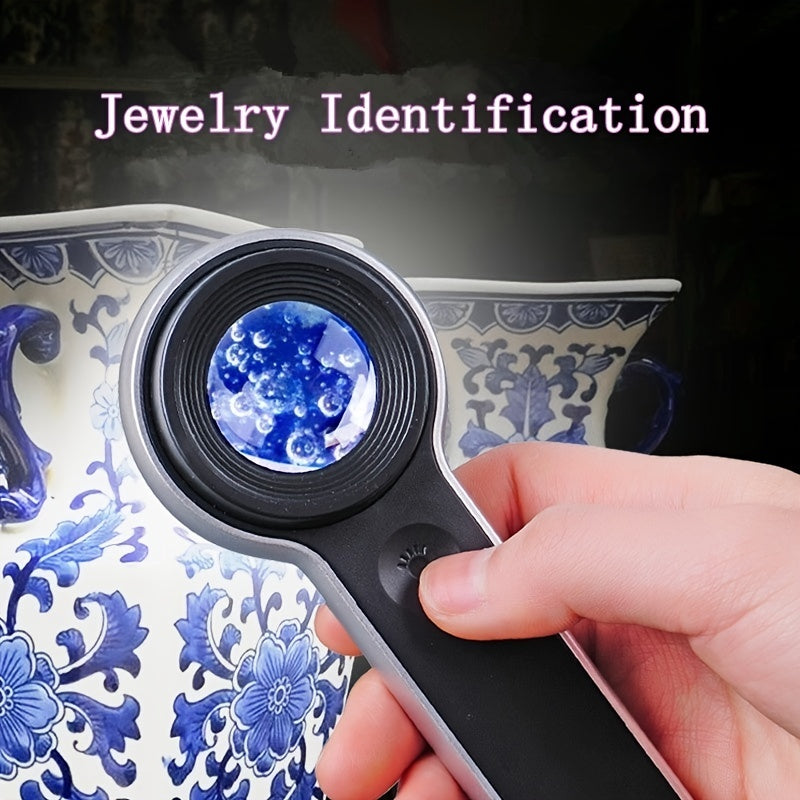 60x High-Definition Magnifying Glass for Jewelry - Clickilix