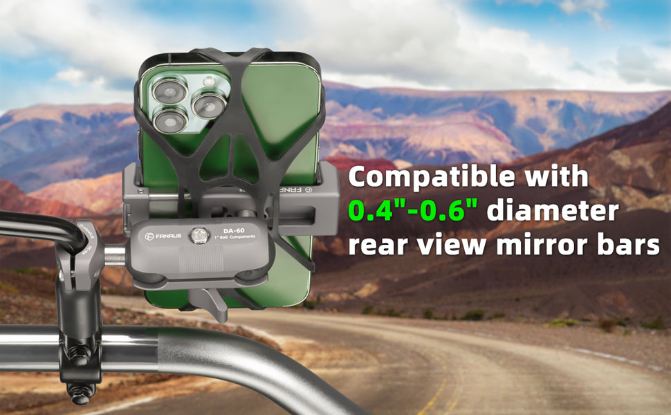 FANAUE 360° Universal Motorcycle Phone Holder