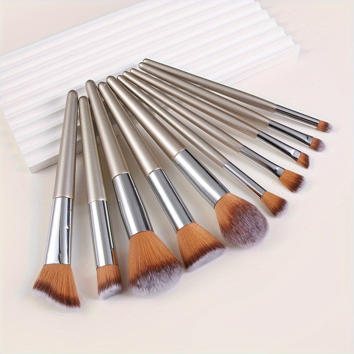 10pcs Professional Makeup Brush Set for Full Face - Clickilix