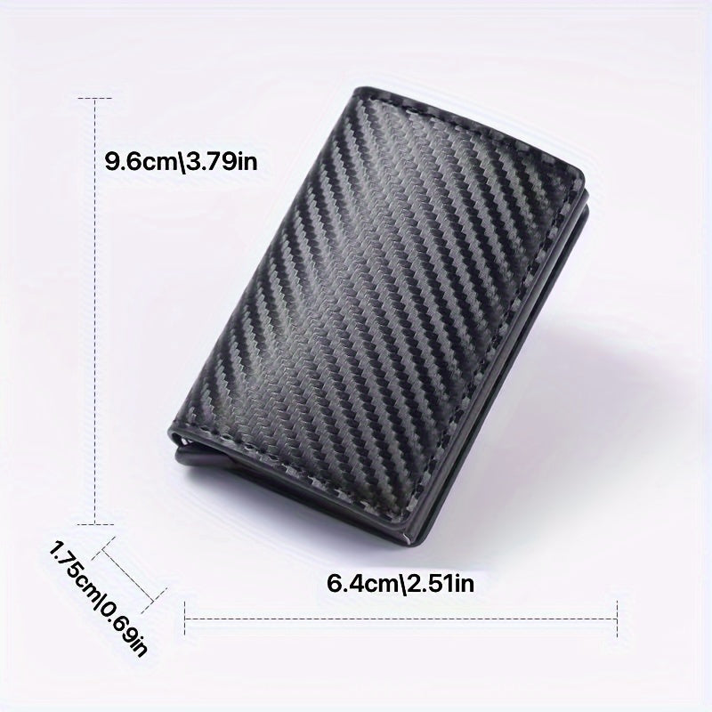 Men's RFID Blocking Card Holder – 6 Slots