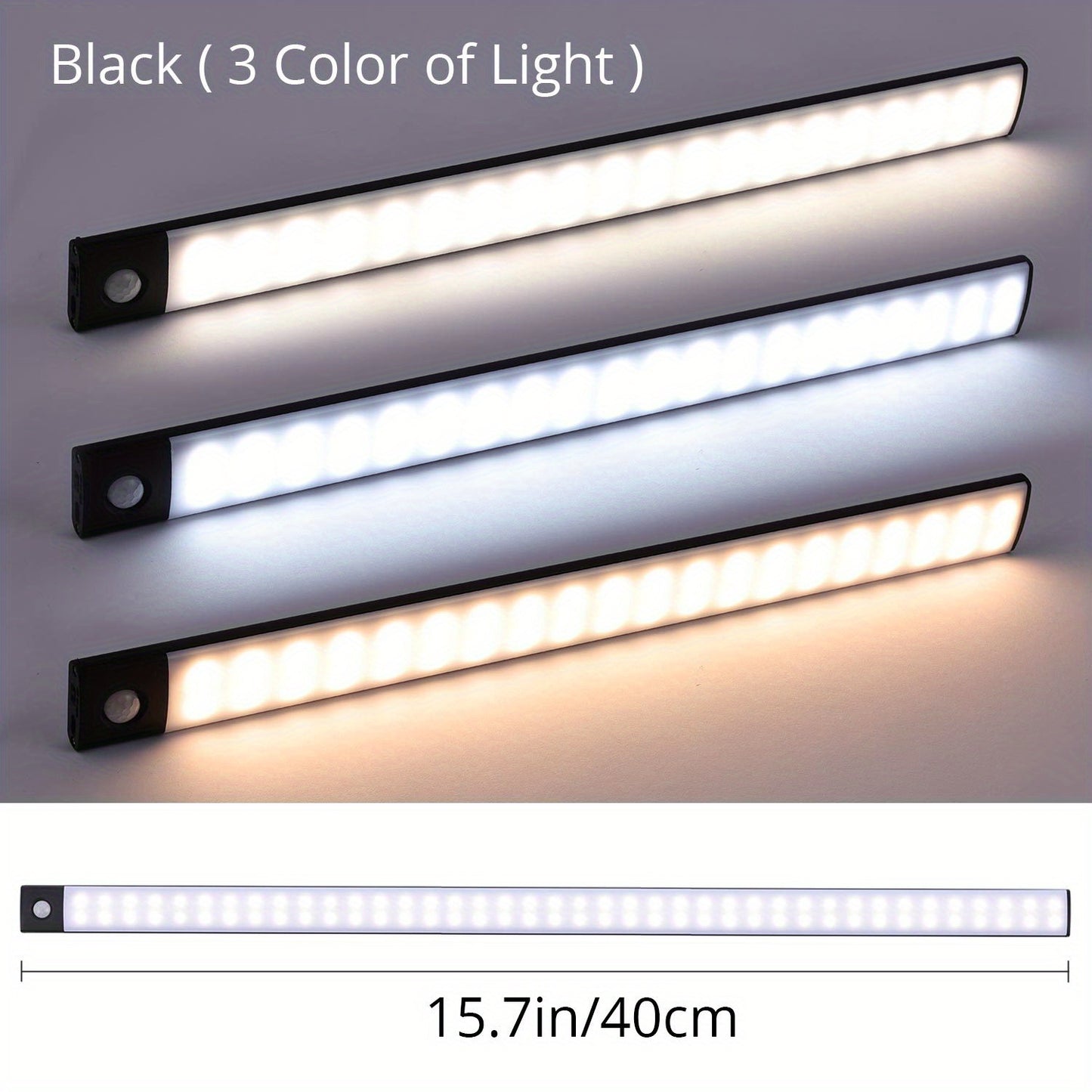 LED Motion Sensor Cabinet Light Rechargeable
