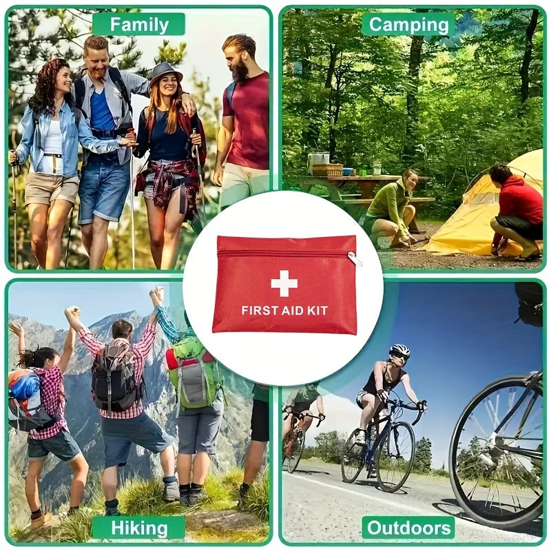 Complete First Aid Kit for Home, Car & Outdoor Use