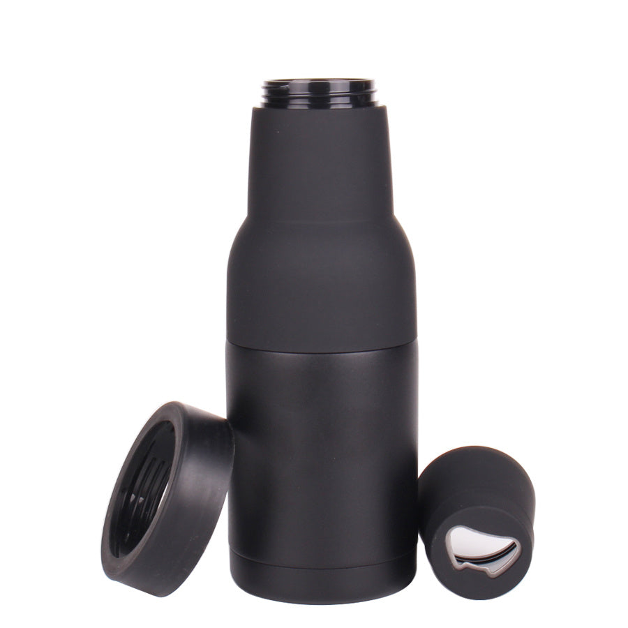 3-in-1 Stainless Steel Beer Bottle Cooler & Opener