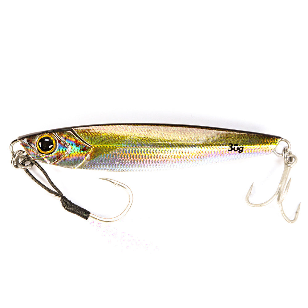 3D Metal Pencil Lure Bait with Dual Sharp Hooks - Clickilix