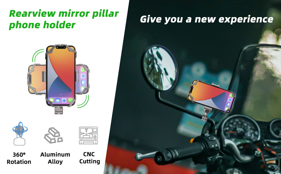 FANAUE 360° Universal Motorcycle Phone Holder