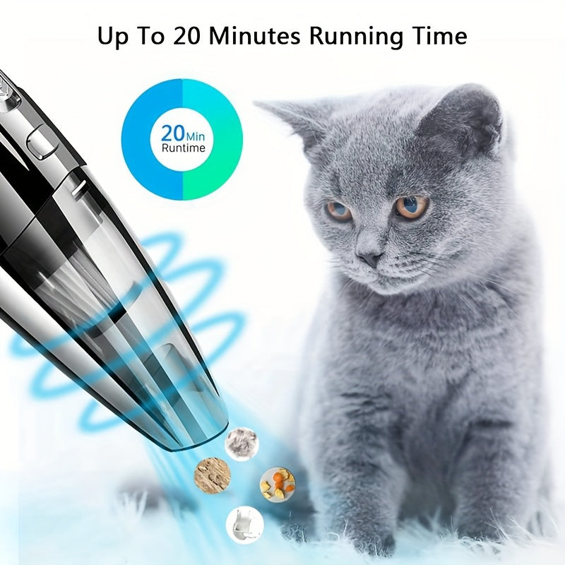 Wireless Car Vacuum Cleaner – Strong Suction & Portable - Clickilix