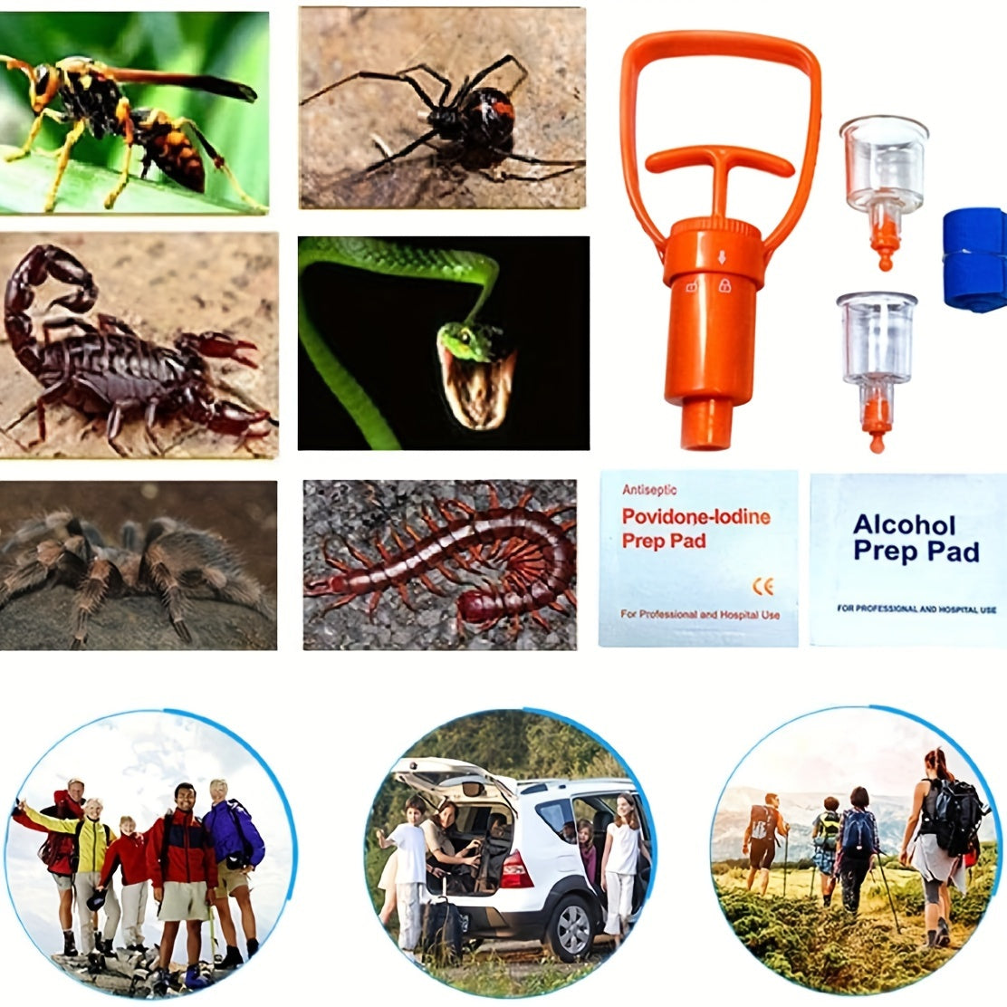 Ultimate Venom Extractor Kit for Snake & Bee Stings