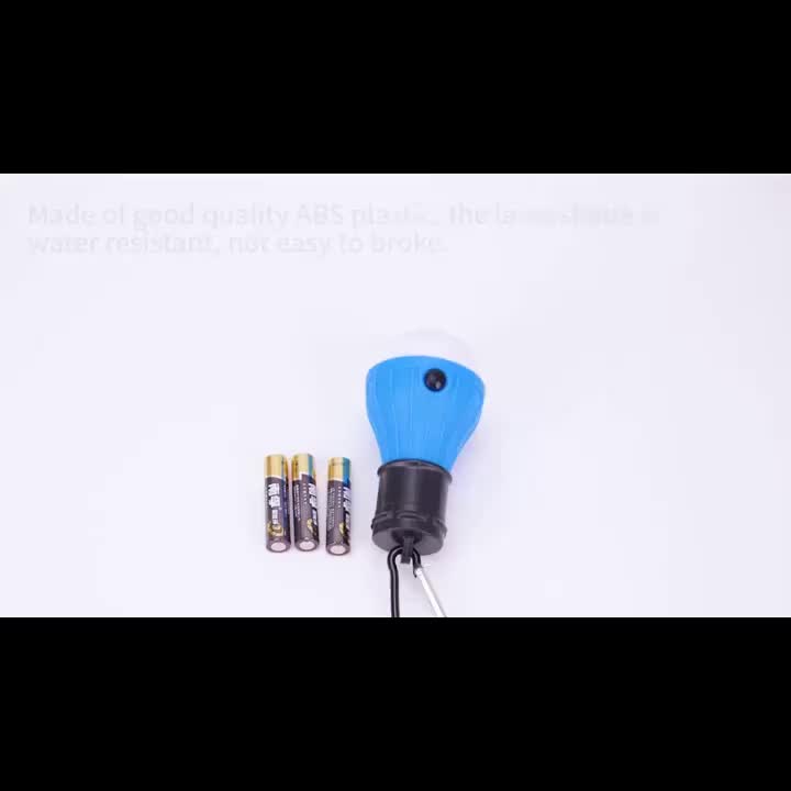 Portable 3LED Outdoor Hook Pendant Light - Clickilix