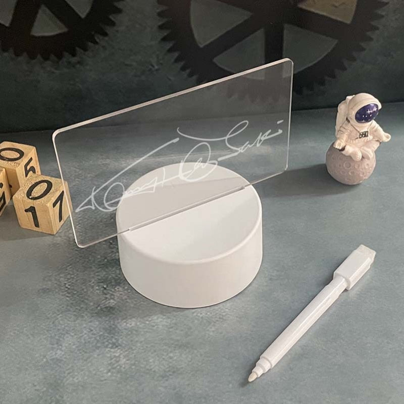 LED Message Night Light – USB Gift with Pen - Clickilix