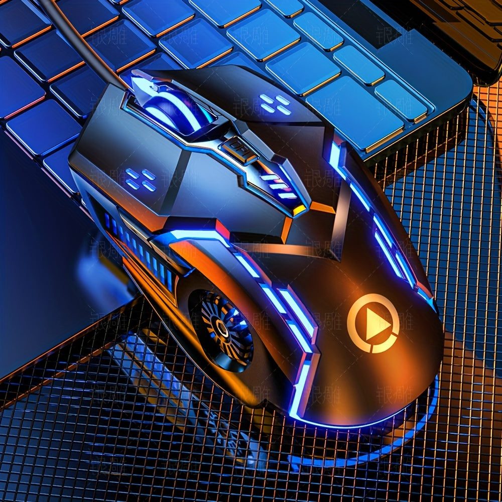 Mechanical Wired Gaming Mouse for PC & Laptop - Clickilix