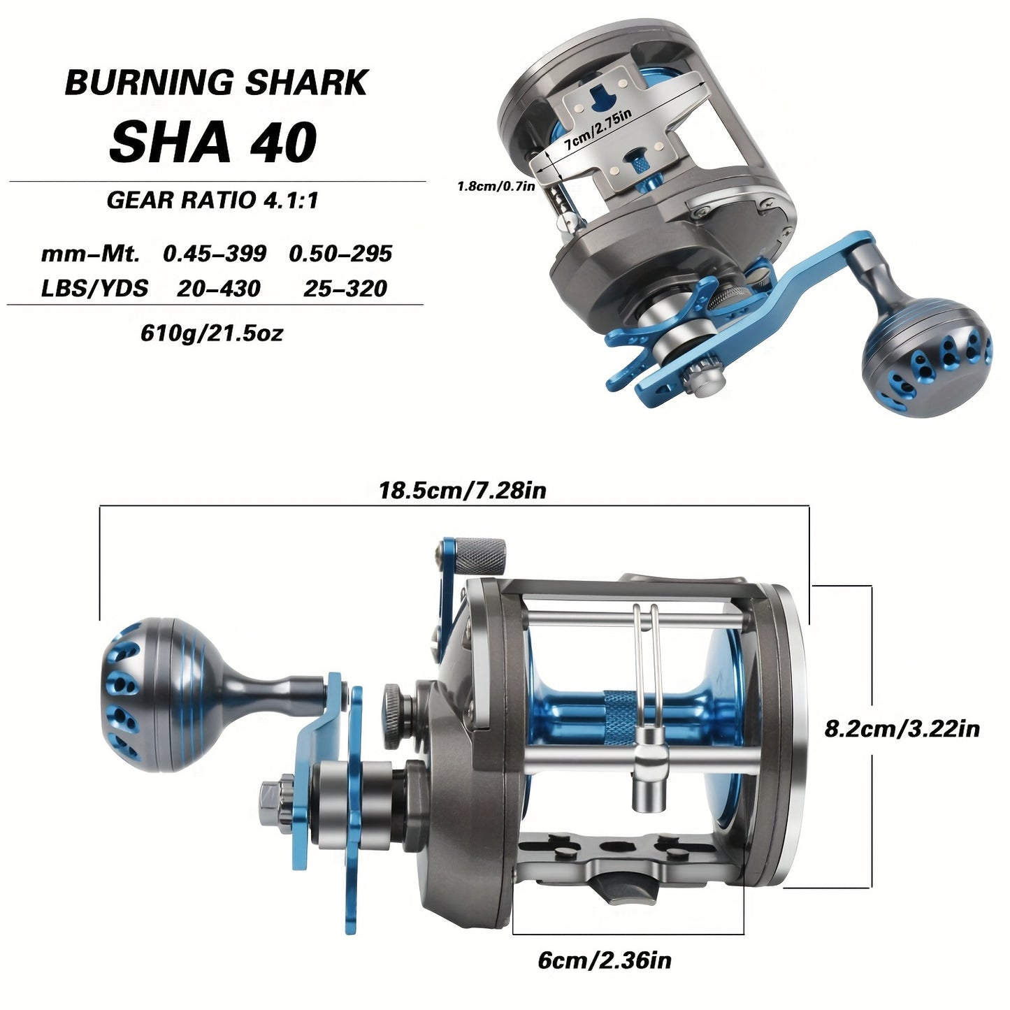 Sougayilang 6+1BB Spinning Reel – Smooth & Lightweight - Clickilix