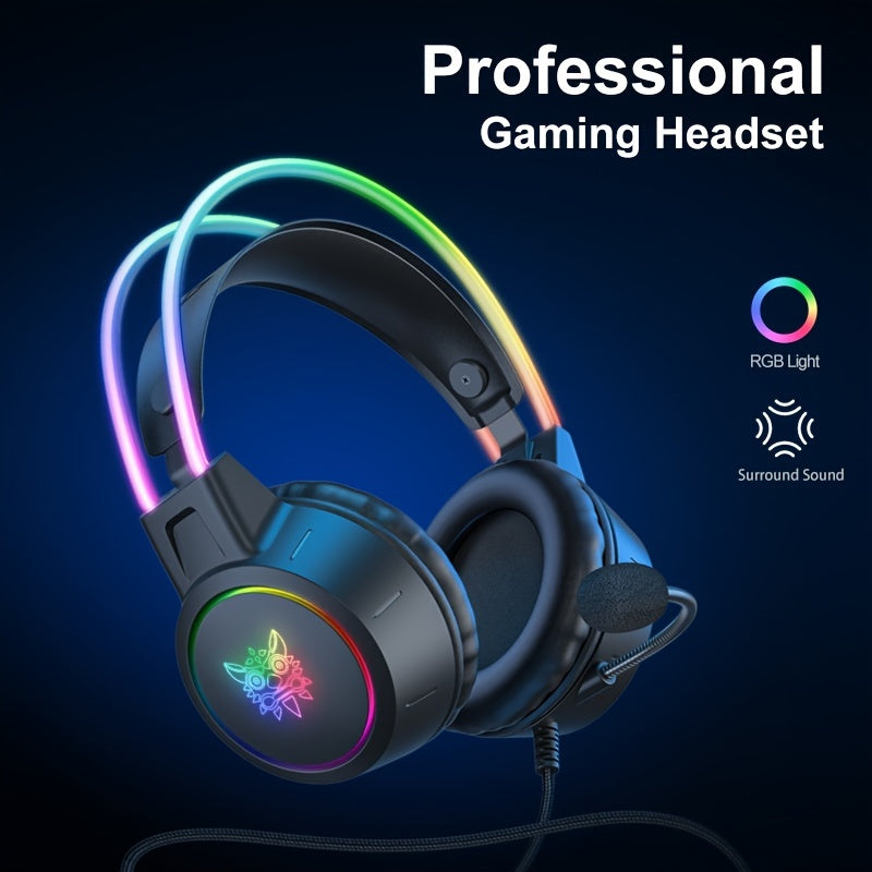 ONIKUMA Gaming Headset with Mic & Noise Isolation