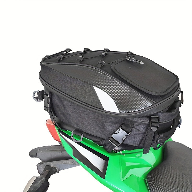 Waterproof Motorcycle Tail Bag & Helmet Backpack – Dual Use