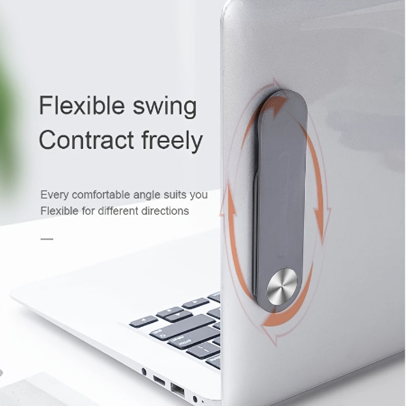 Magnetic Dual Monitor Laptop Bracket – Clip-On Screen Support - Clickilix