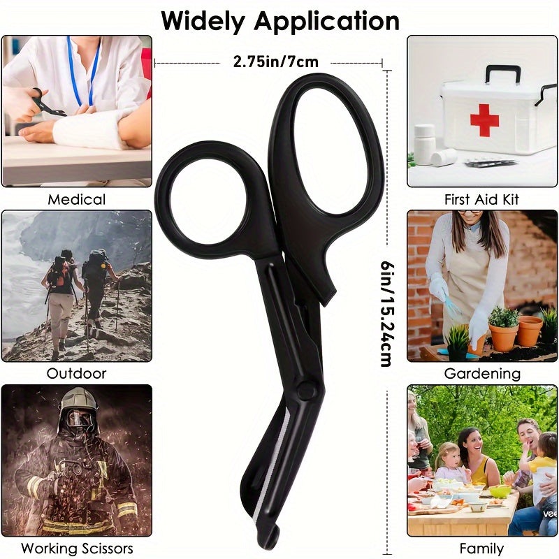 6-Inch Medical Scissors Set – 4pcs Titanium