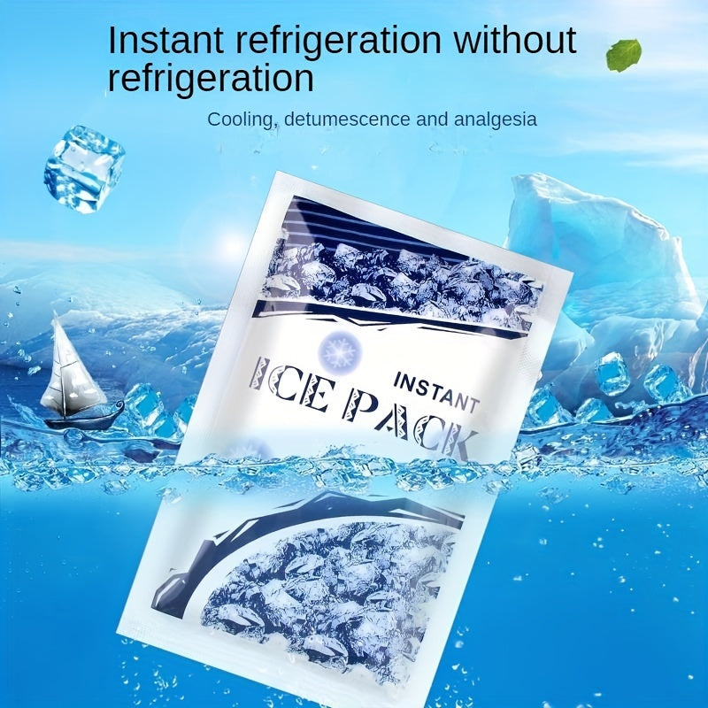 2pcs Disposable Ice Packs for Sports Injuries