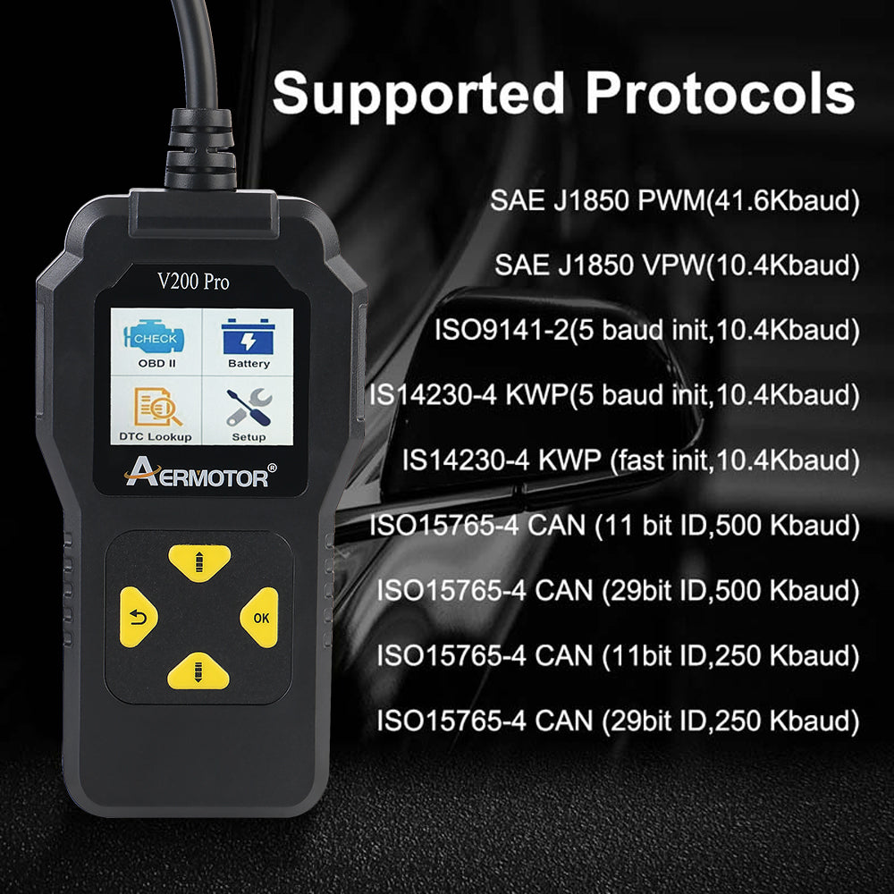 Engine Fault Diagnosis Tool – V317 OBD II EOBD Car Diagnostic Scanner