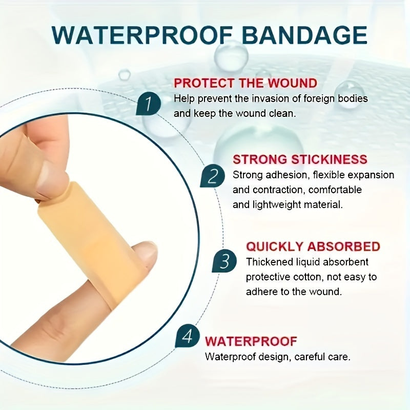 180/360pcs Assorted Fabric Adhesive Bandages