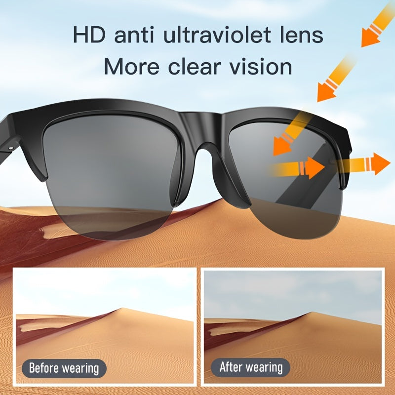 Smart Wireless Audio Sunglasses for Sports