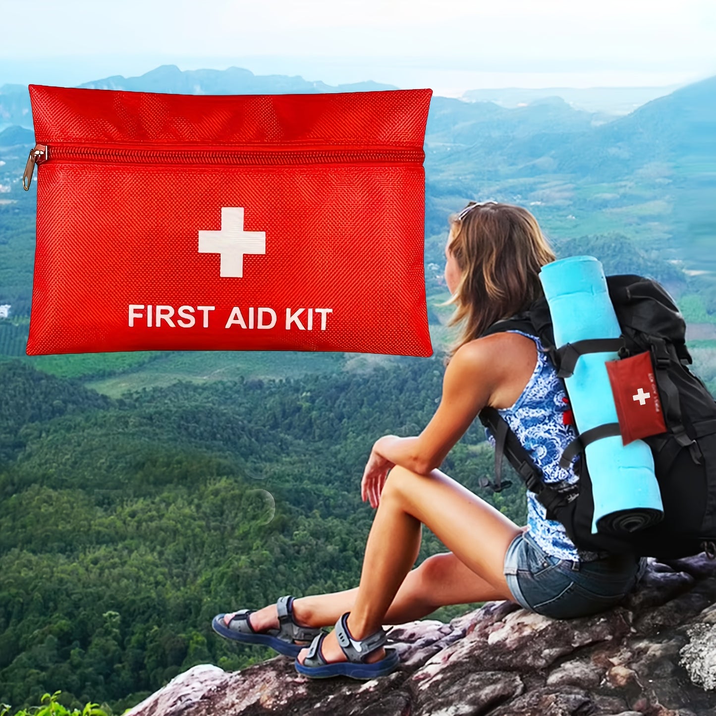 Ultimate 160/27-Piece First Aid Kit Survival Gear