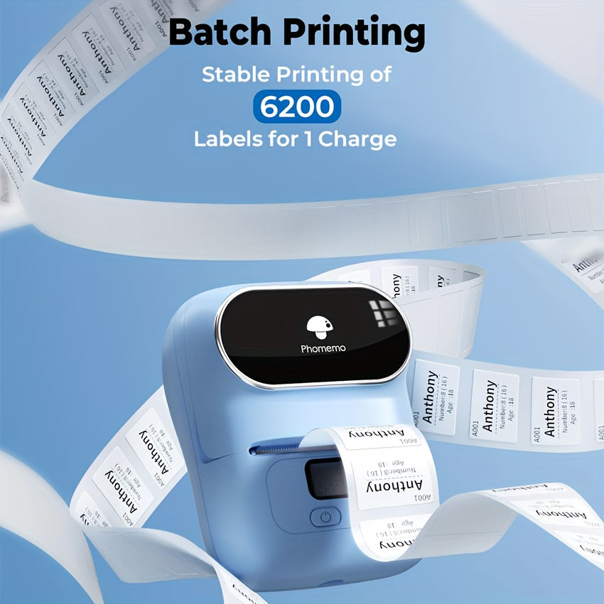 M110 Portable Wireless Thermal Label Maker Printer - Clickilix
