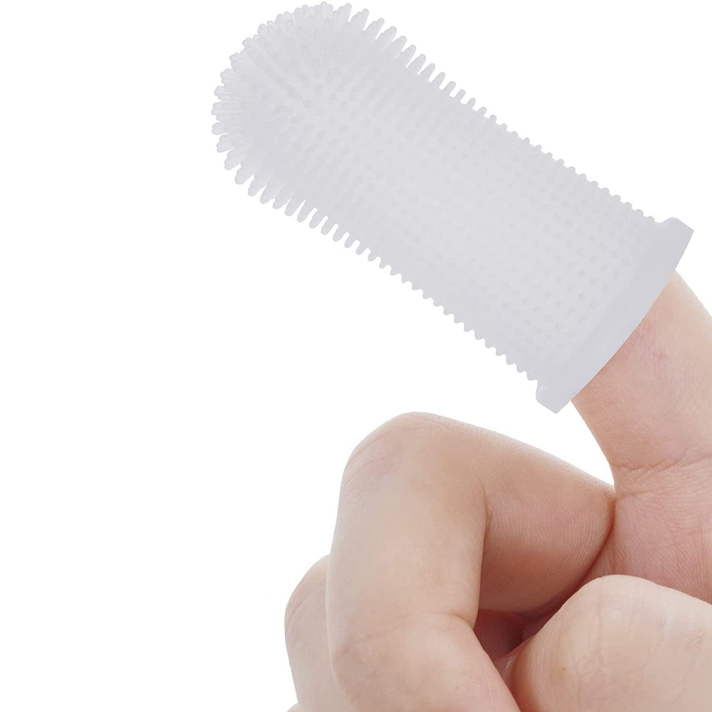 Soft Silicone Pet Toothbrush for Dogs & Cats - Clickilix