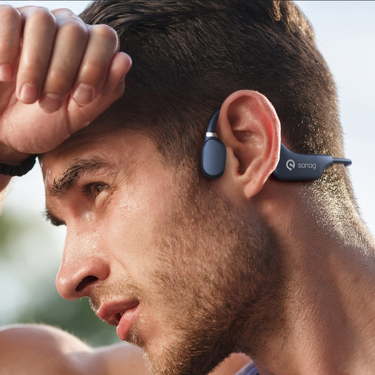 Sanag A5X Bone Conduction Wireless Sport Headphones - Clickilix