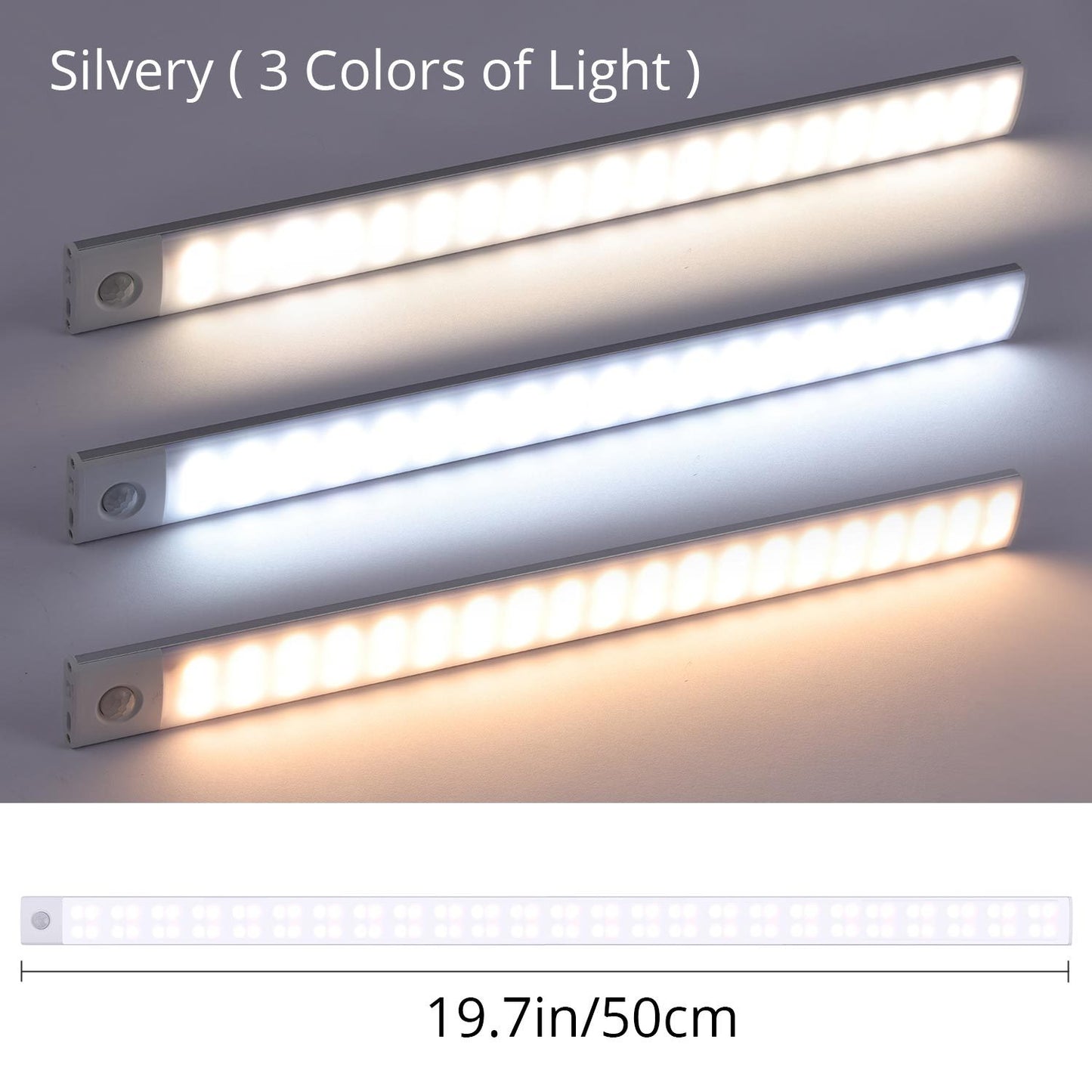 LED Motion Sensor Cabinet Light Rechargeable