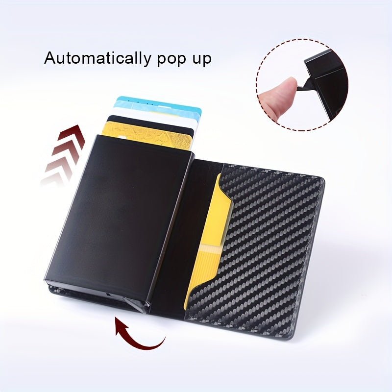 Men's RFID Blocking Card Holder – 6 Slots