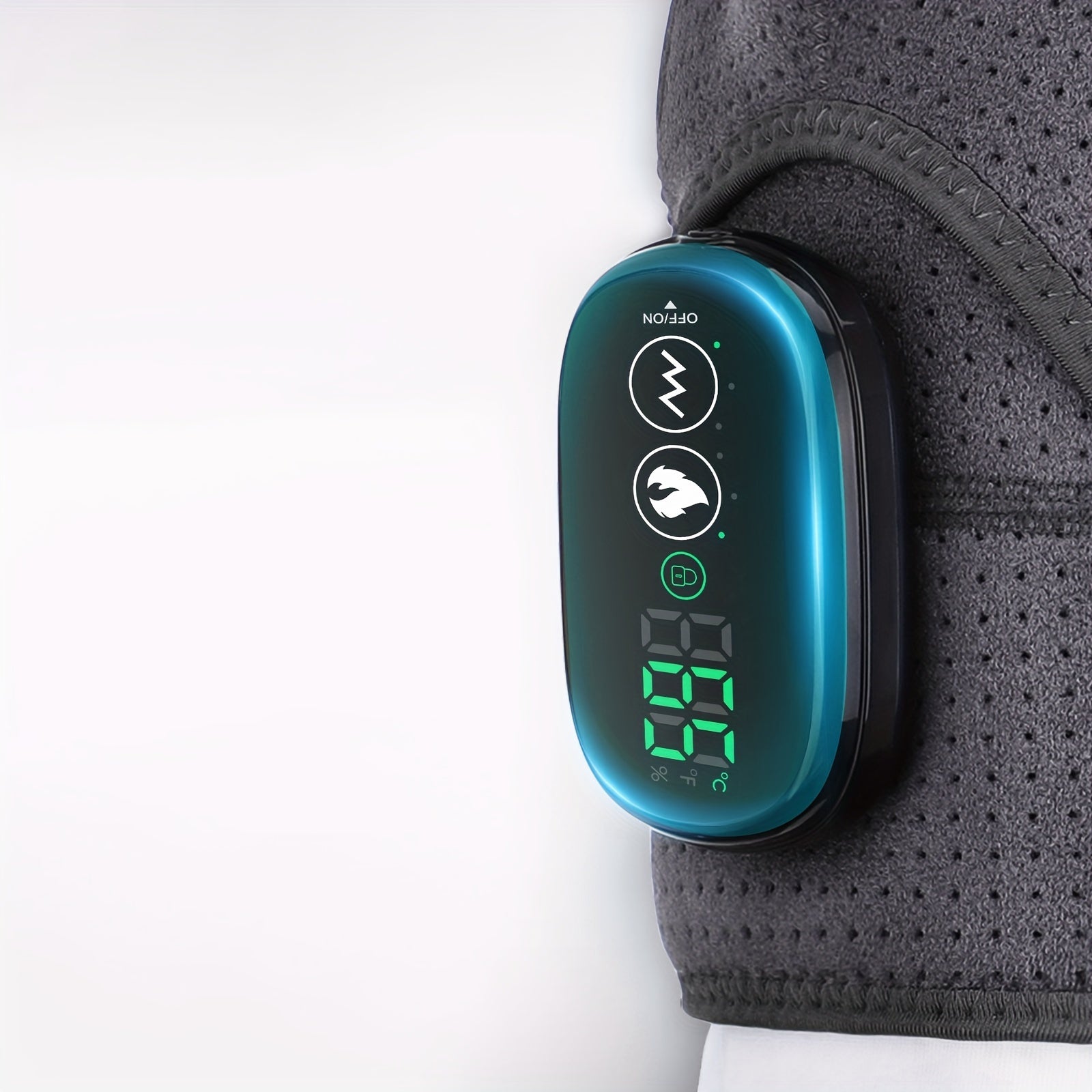 USB Heated Shoulder Massager with LED Display - Clickilix