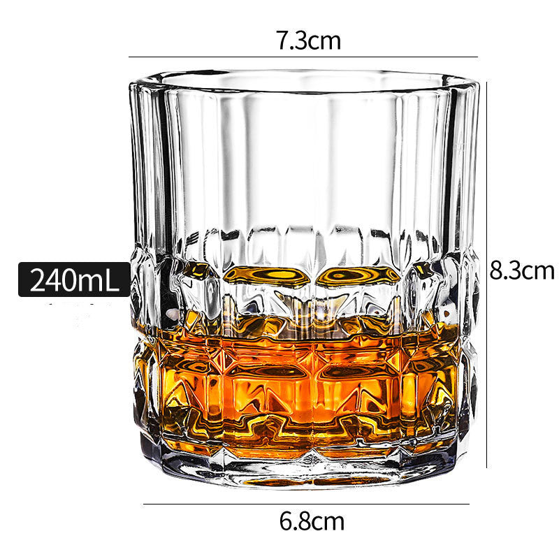 Crystal Whiskey Cocktail Glass – Elegant Bar Drinkware