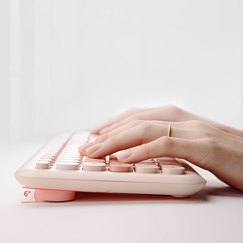Silent USB Wireless Keyboard and Mouse Set - Clickilix