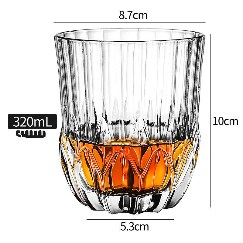 Crystal Whiskey Cocktail Glass – Elegant Bar Drinkware