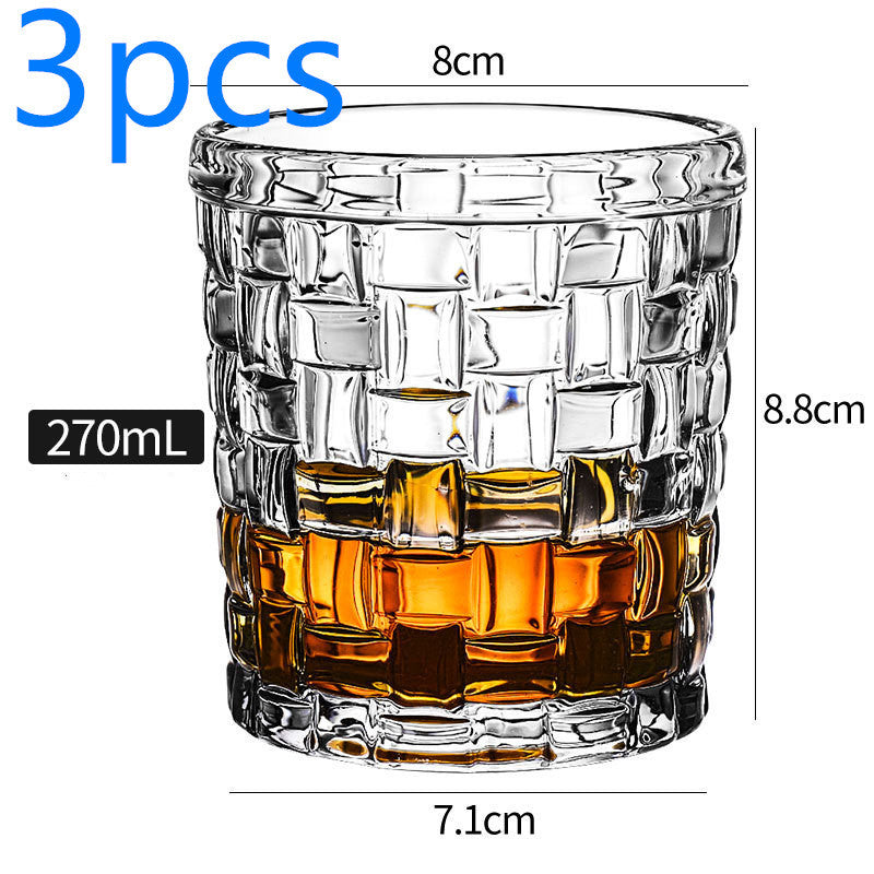 Crystal Whiskey Cocktail Glass – Elegant Bar Drinkware