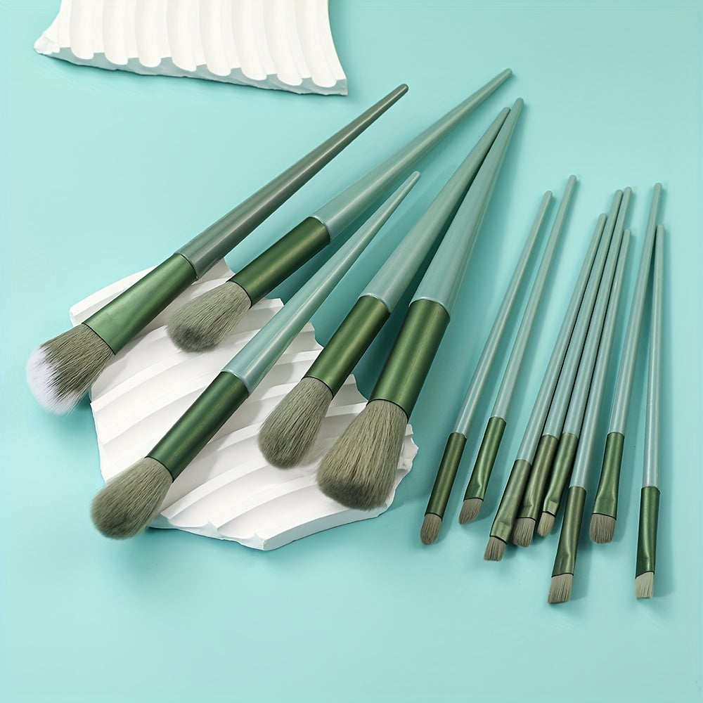 13pcs Soft Fluffy Makeup Brush Set