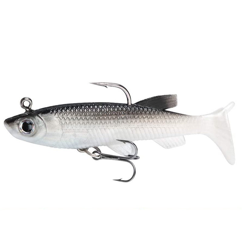 5pcs Soft Fishing Lures with Hooks – 8cm Bait - Clickilix