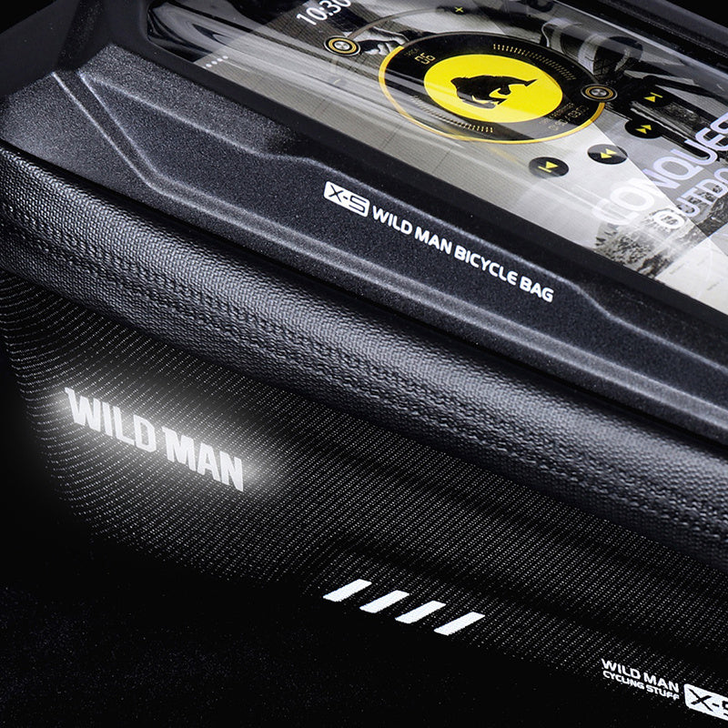 WILD Waterproof Bike Handlebar Bag with Phone Case - Clickilix
