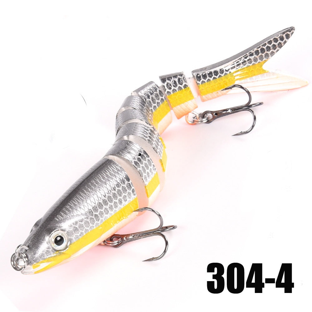 Multi-Jointed Swimbait Crankbait for Bass & Trout - Clickilix