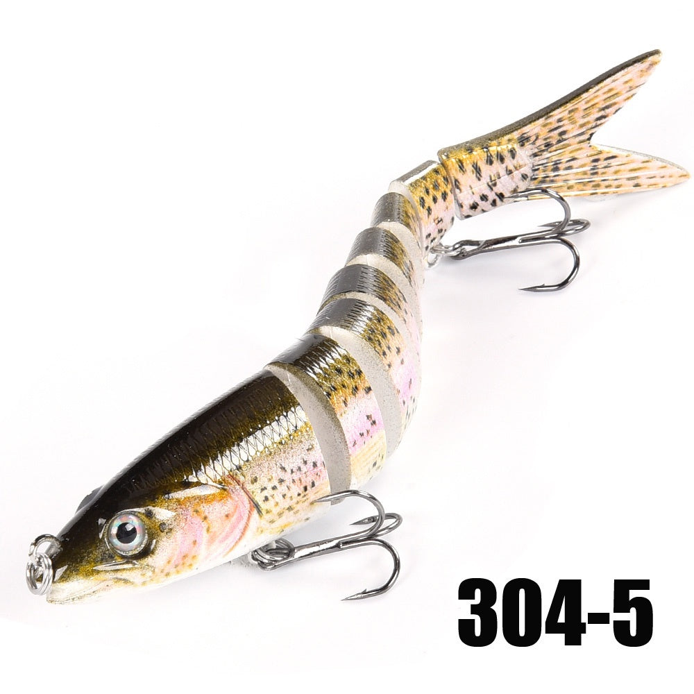 Multi-Jointed Swimbait Crankbait for Bass & Trout - Clickilix