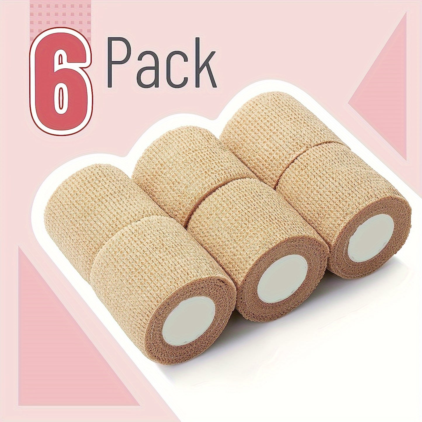6pcs Self-Adhesive Bandage Wraps Set
