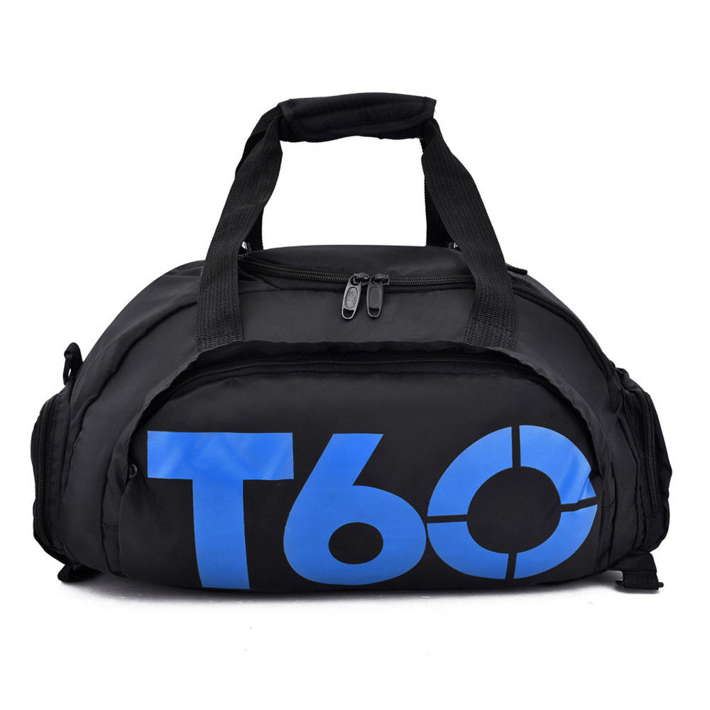 Large Nylon Travel Duffle Bag with Shoe Compartment