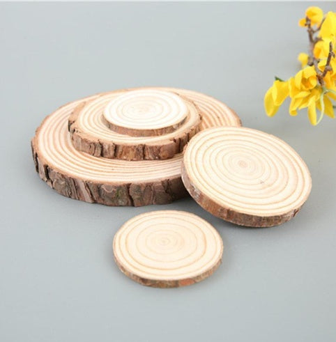 Natural Wood Chips for Craft and Decoration